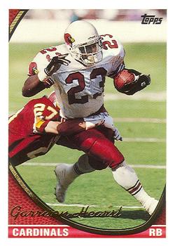 Garrison Hearst Arizona Cardinals 1994 Topps NFL #340